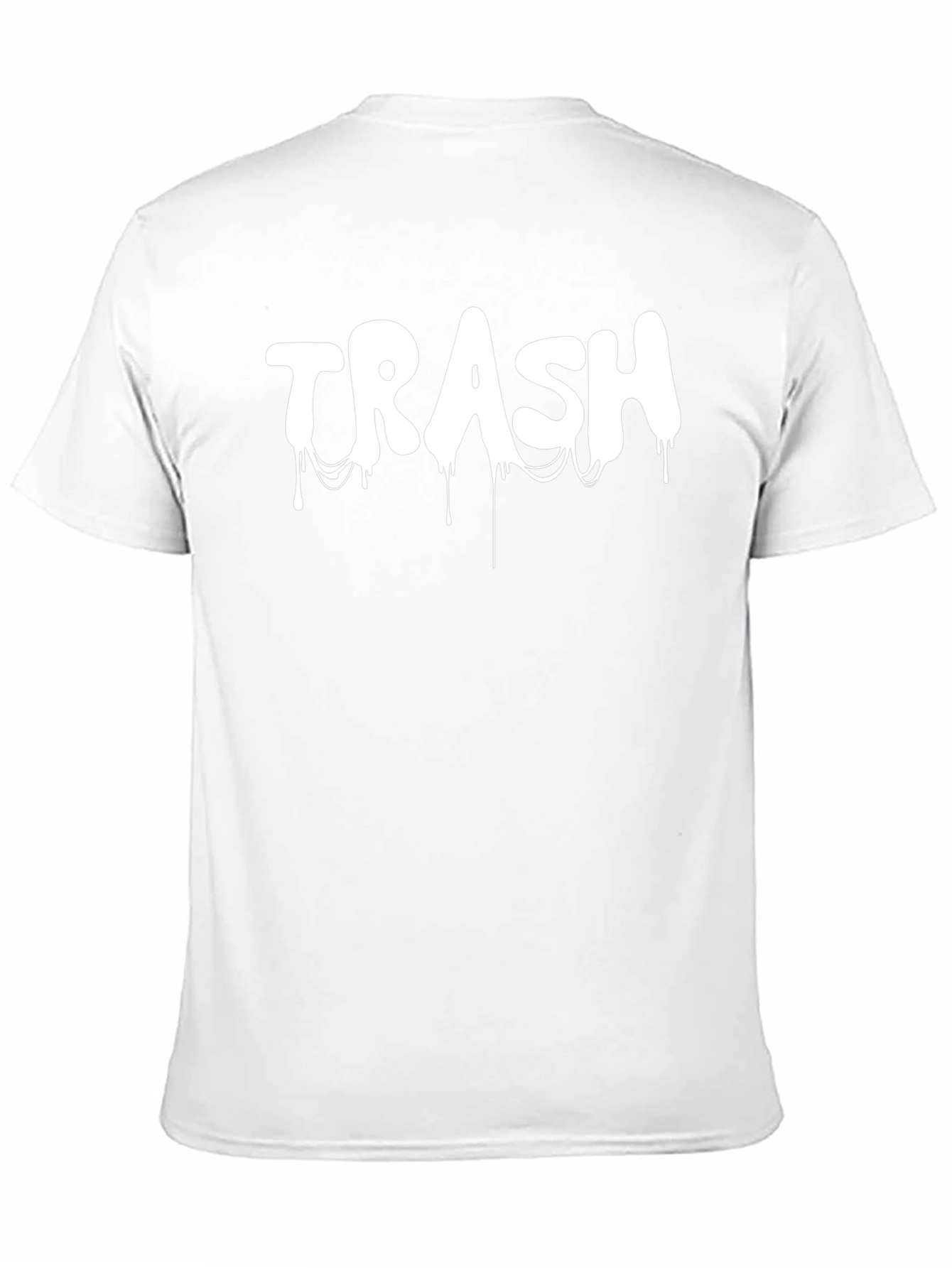 Trash Drip Graphic Tee - Black Unisex T-Shirt