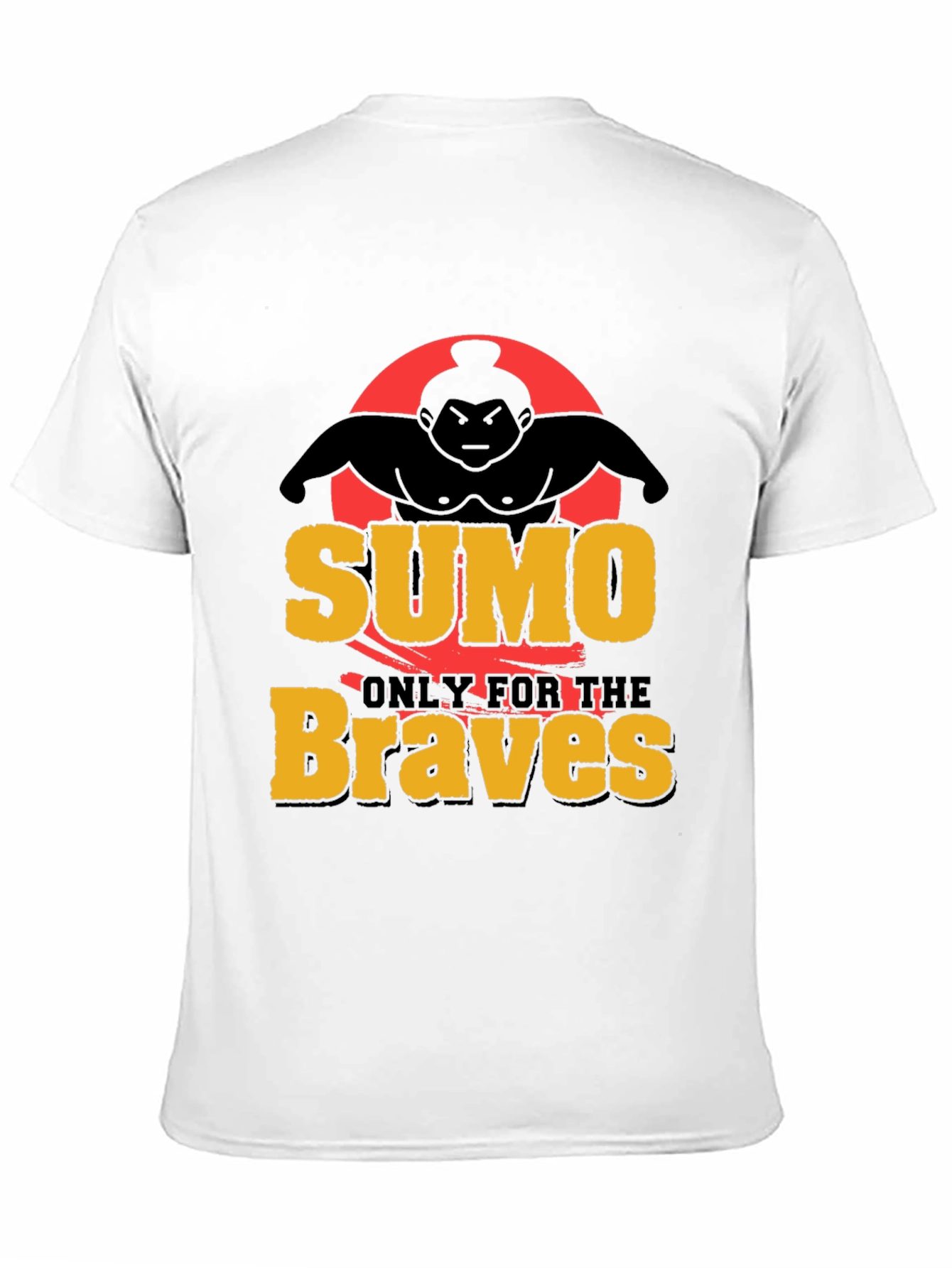 Sumo Braves Graphic Tee - Black