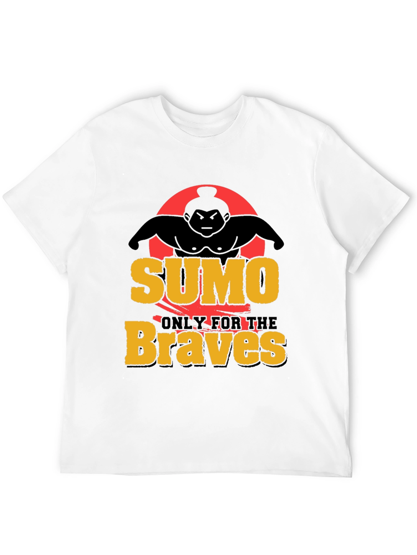 Sumo Braves Graphic Tee - Black