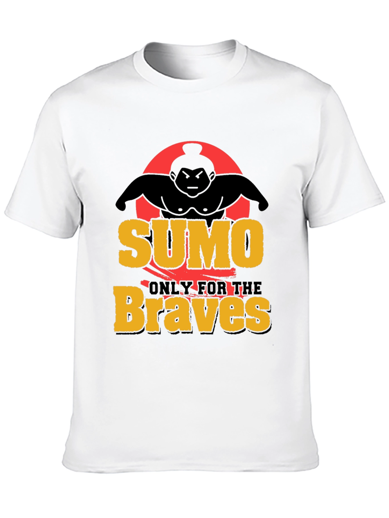 Sumo Braves Graphic Tee - Black