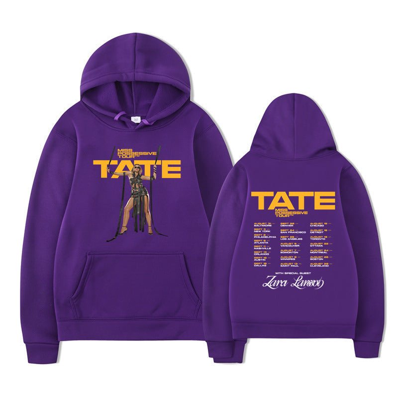 Tate McRae Miss Possessive World Tour hoodie Unisex