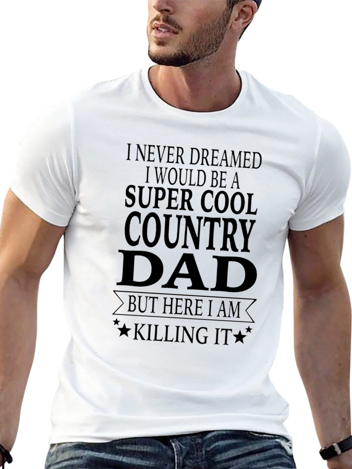 Super Cool Country Dad T-Shirt