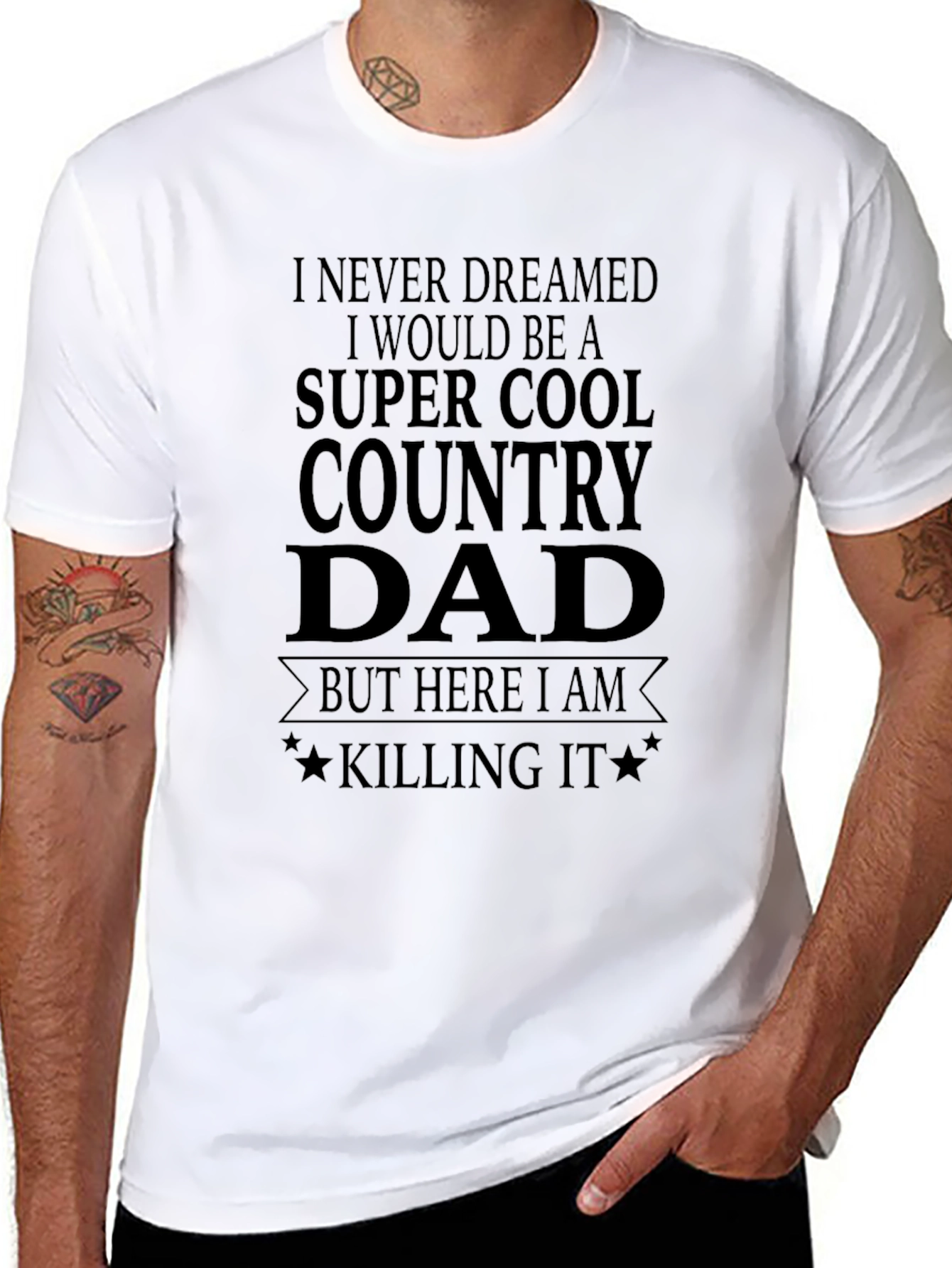 Super Cool Country Dad T-Shirt
