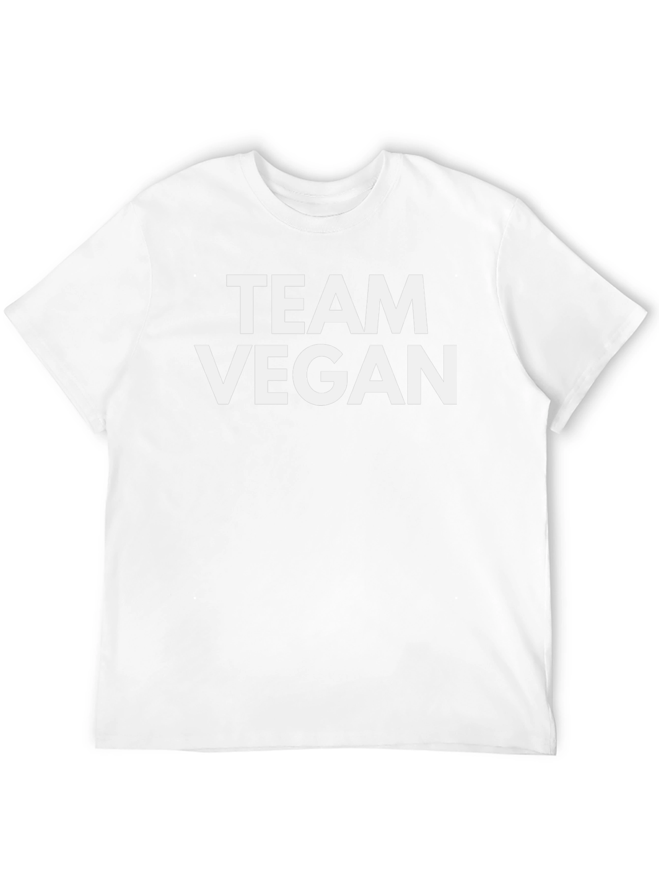 Team Vegan Black T-Shirt