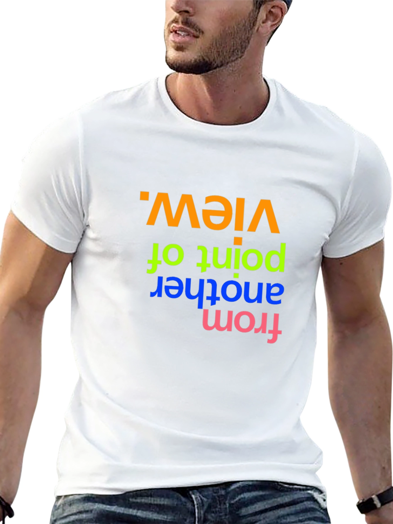 Another Point of View Tee - Unique Graphic Print