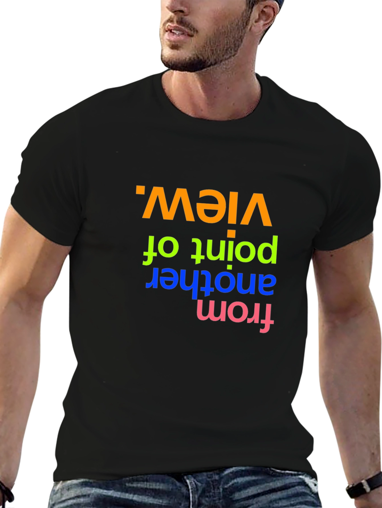 Another Point of View Tee - Unique Graphic Print