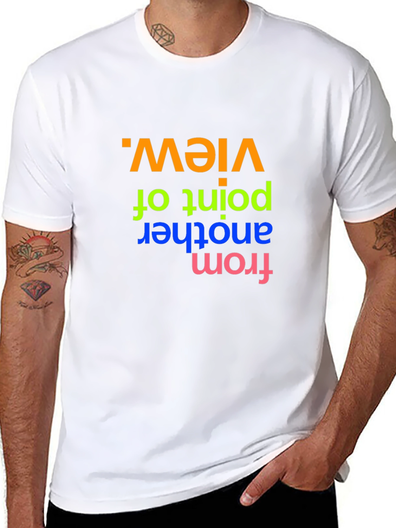 Another Point of View Tee - Unique Graphic Print