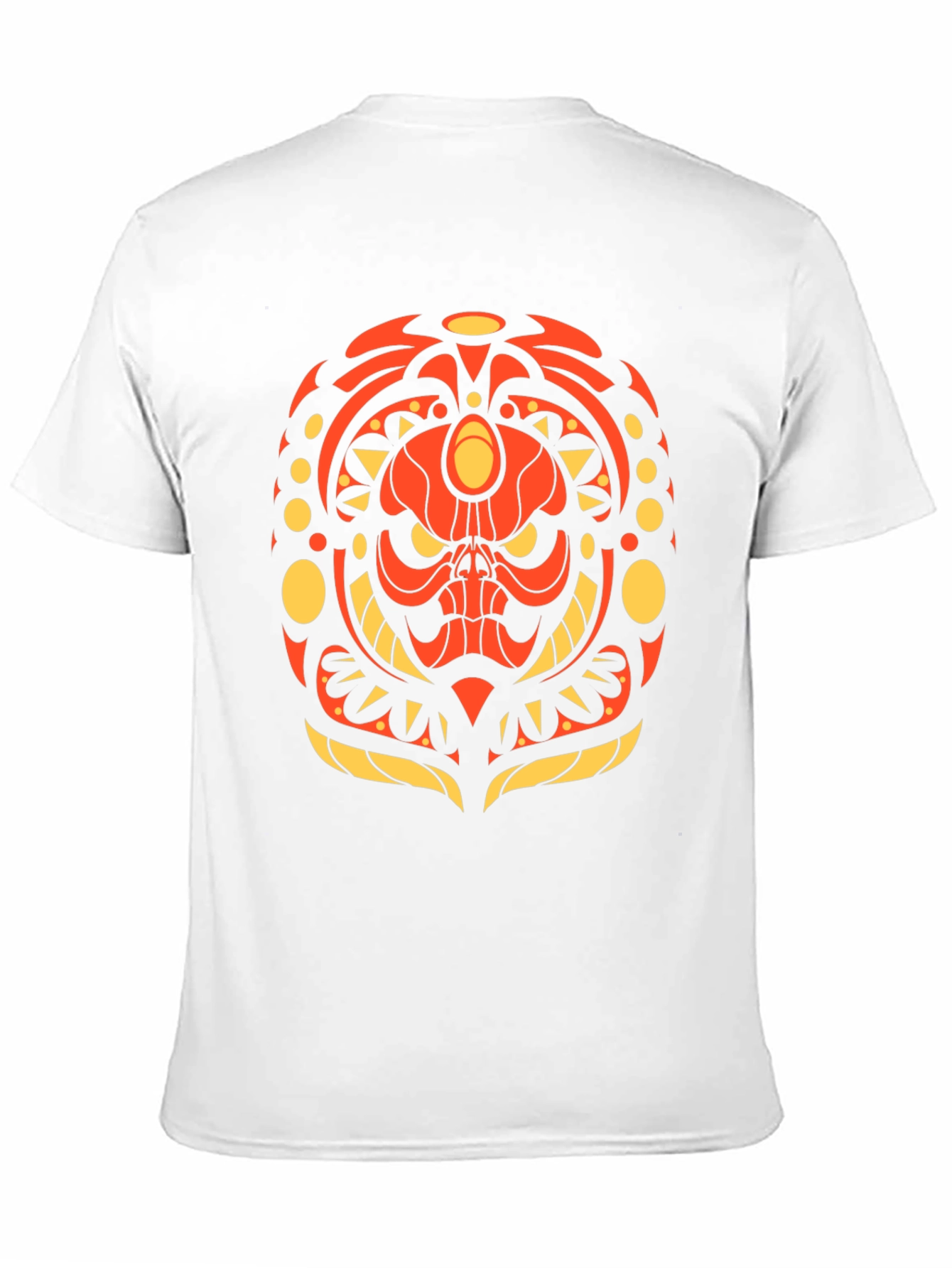Tribal Skull Graphic Tee - Bold & Unique Design