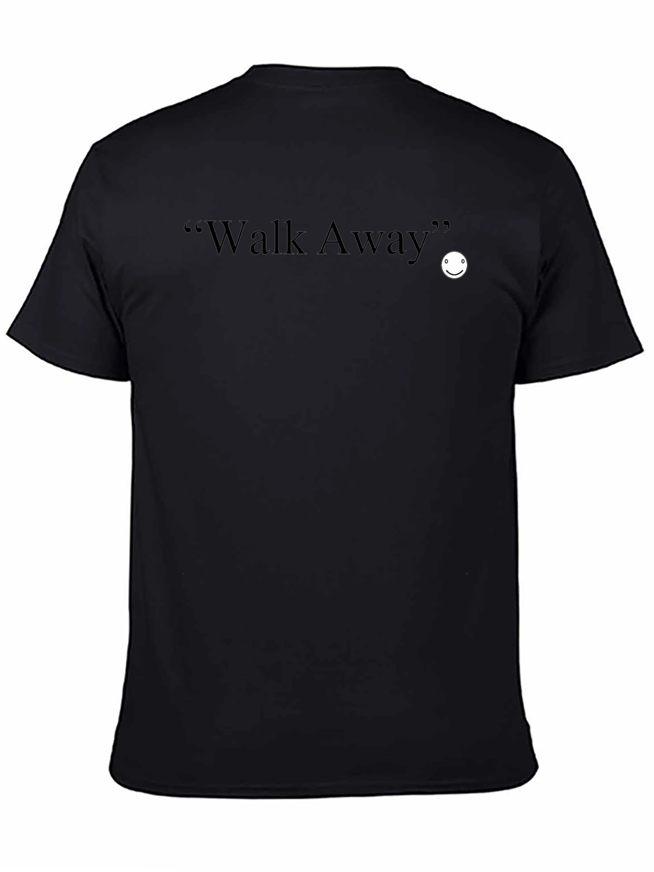 Walk Away Graphic Tee - Soft Cotton Blend