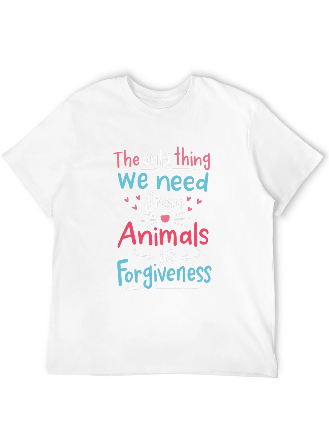 Animals Need Forgiveness Graphic Tee