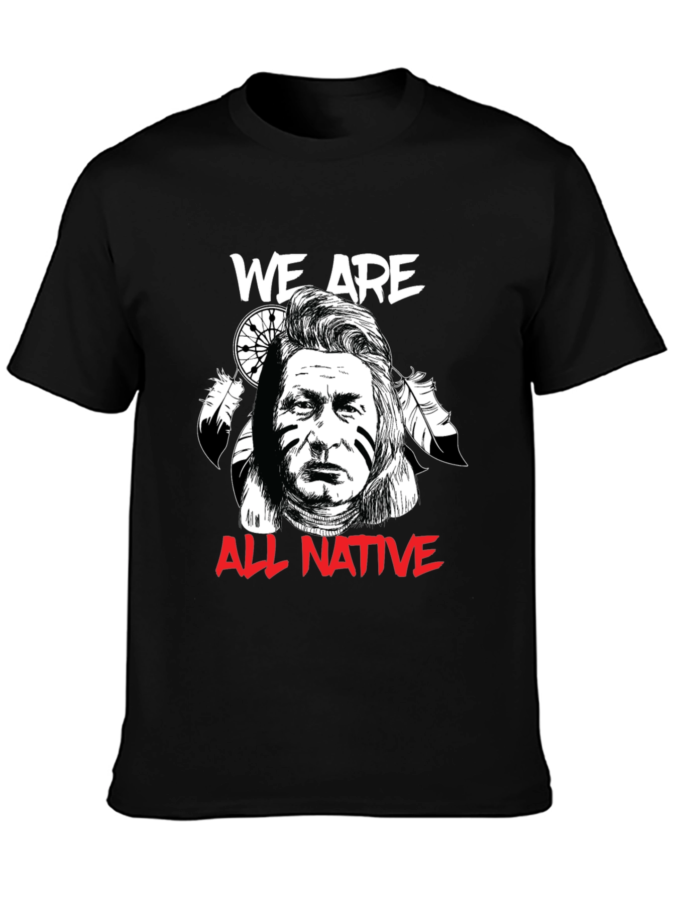 We Are All Native T-Shirt - Graphic Print