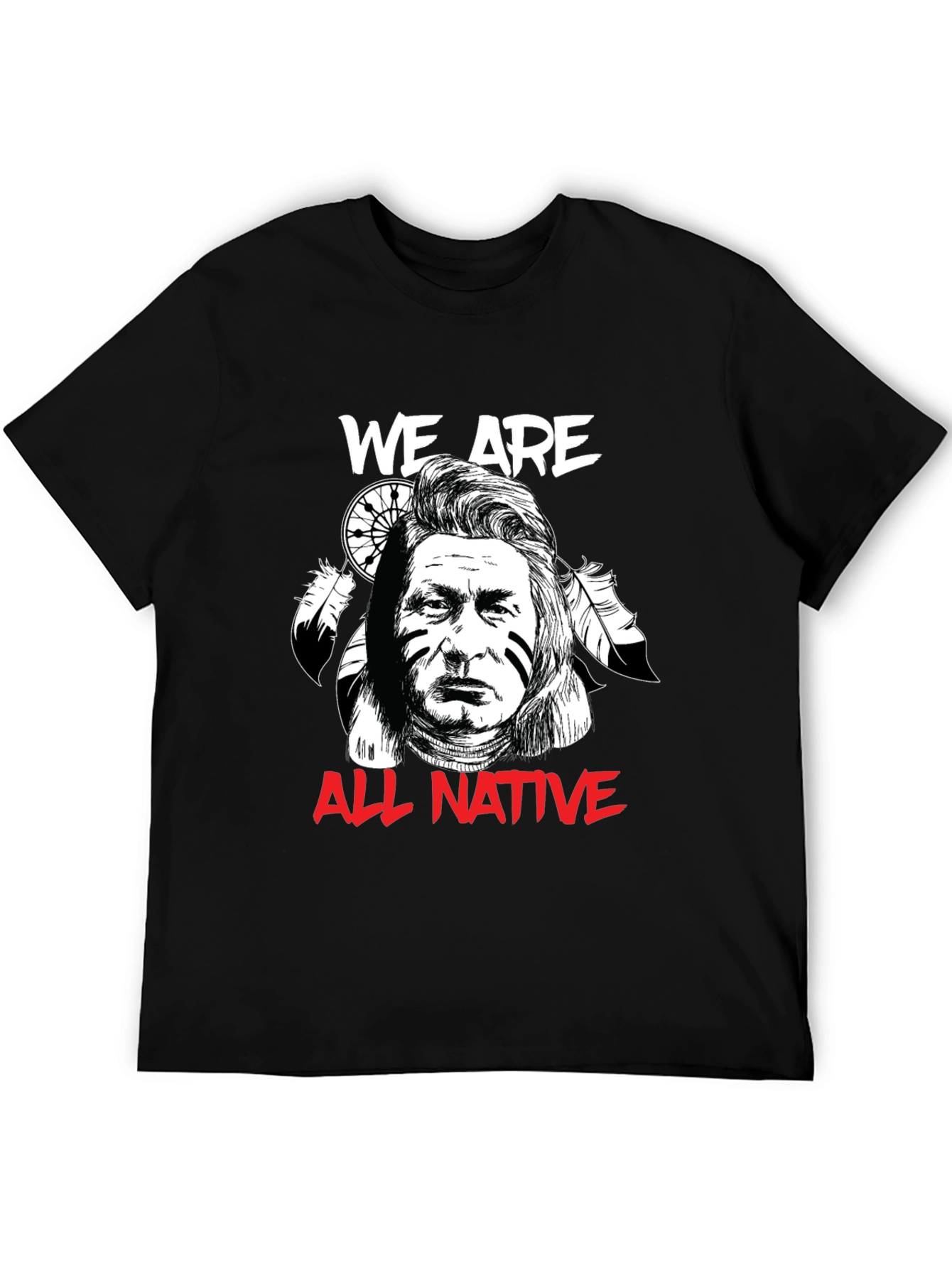 We Are All Native T-Shirt - Graphic Print