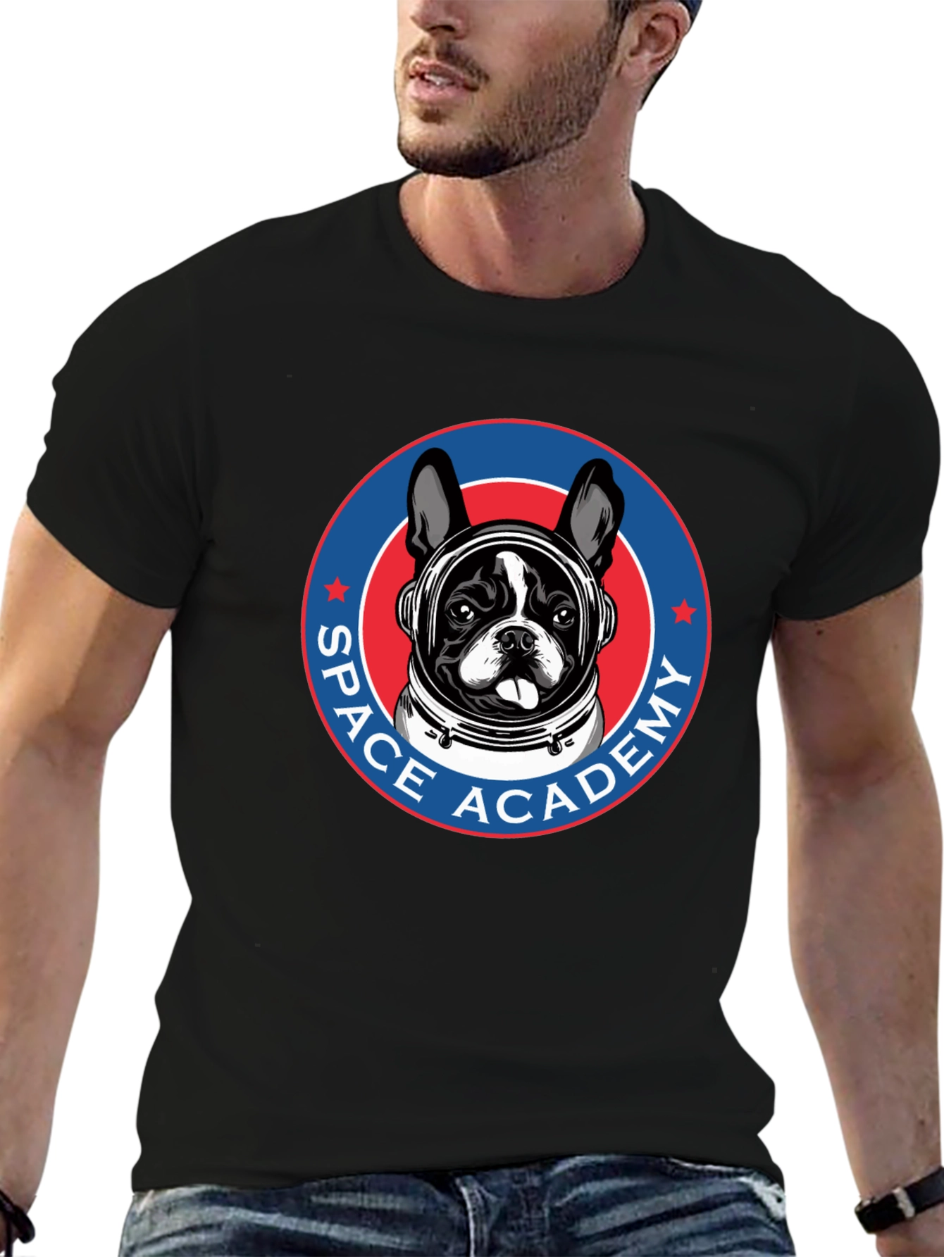 Space Academy Dog T-Shirt
