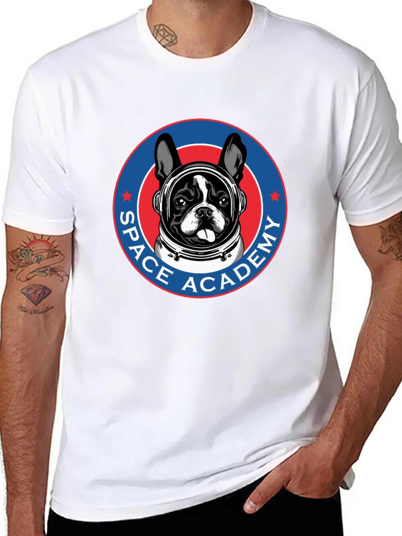 Space Academy Dog T-Shirt