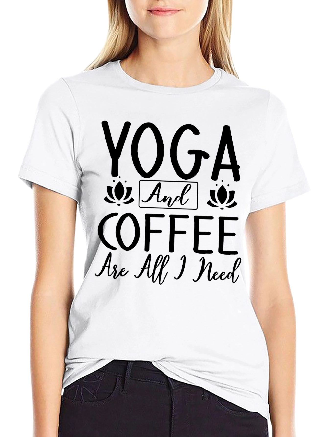 Yoga and Coffee T-Shirt
