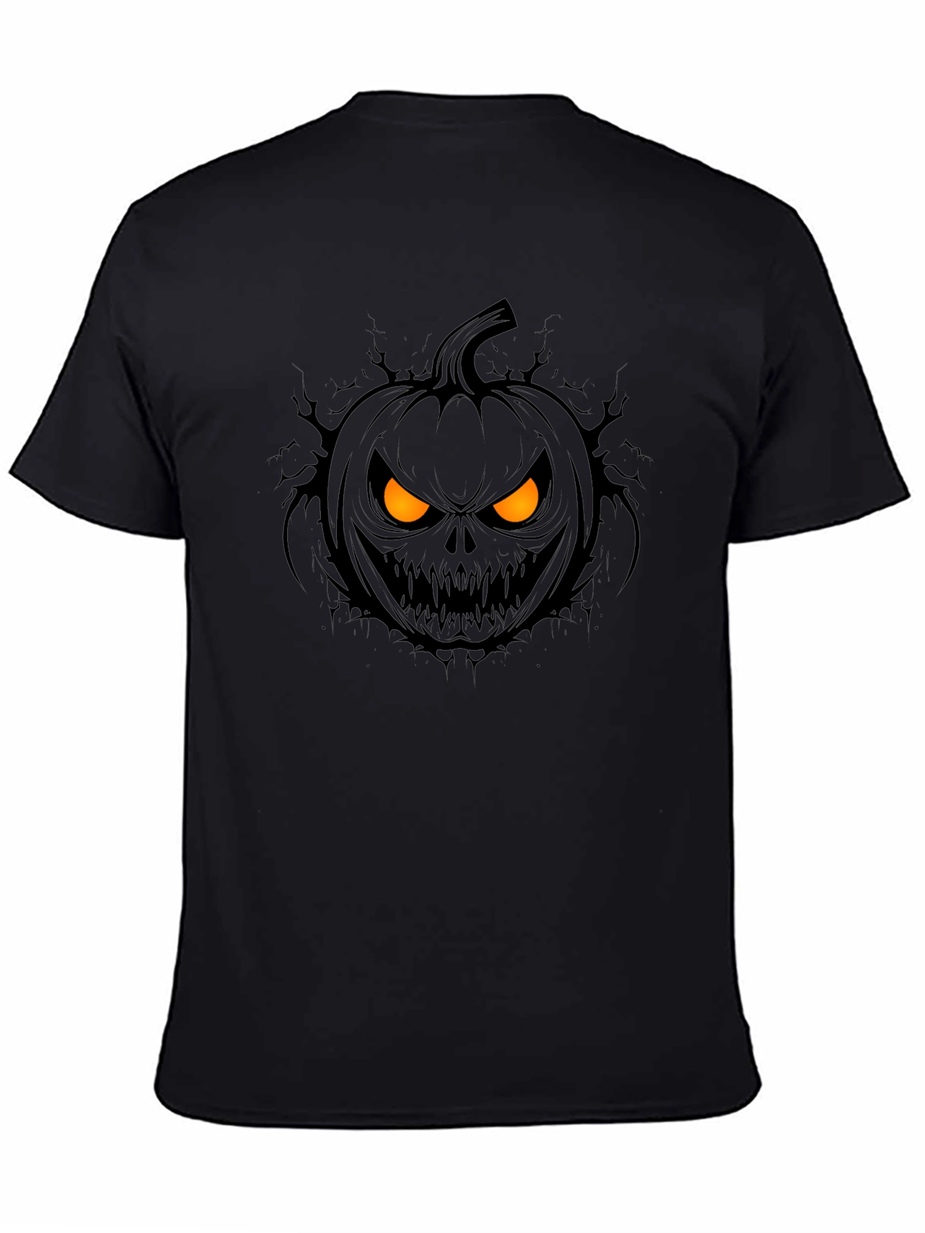 Spooky Pumpkin Halloween Graphic Tee