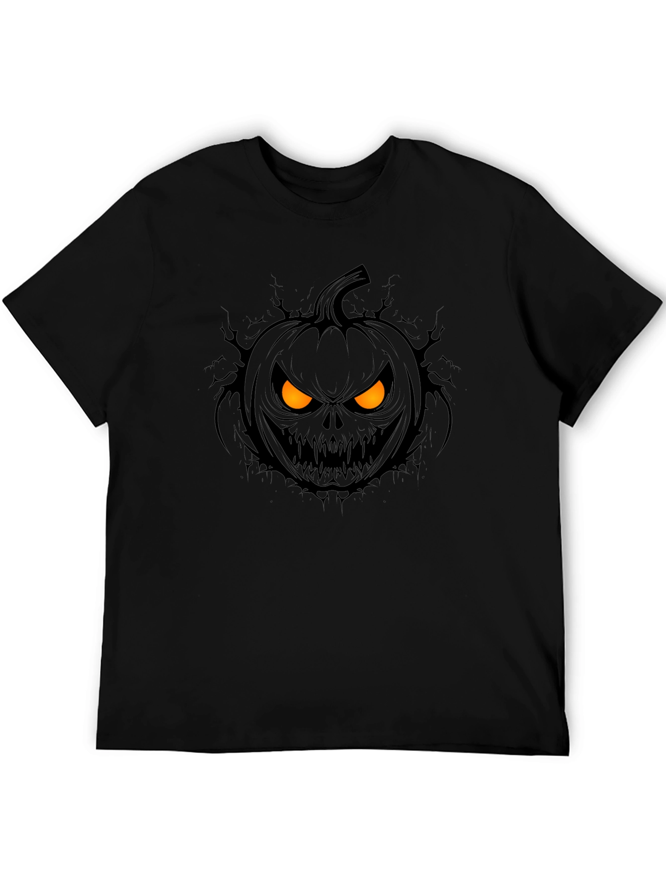 Spooky Pumpkin Halloween Graphic Tee