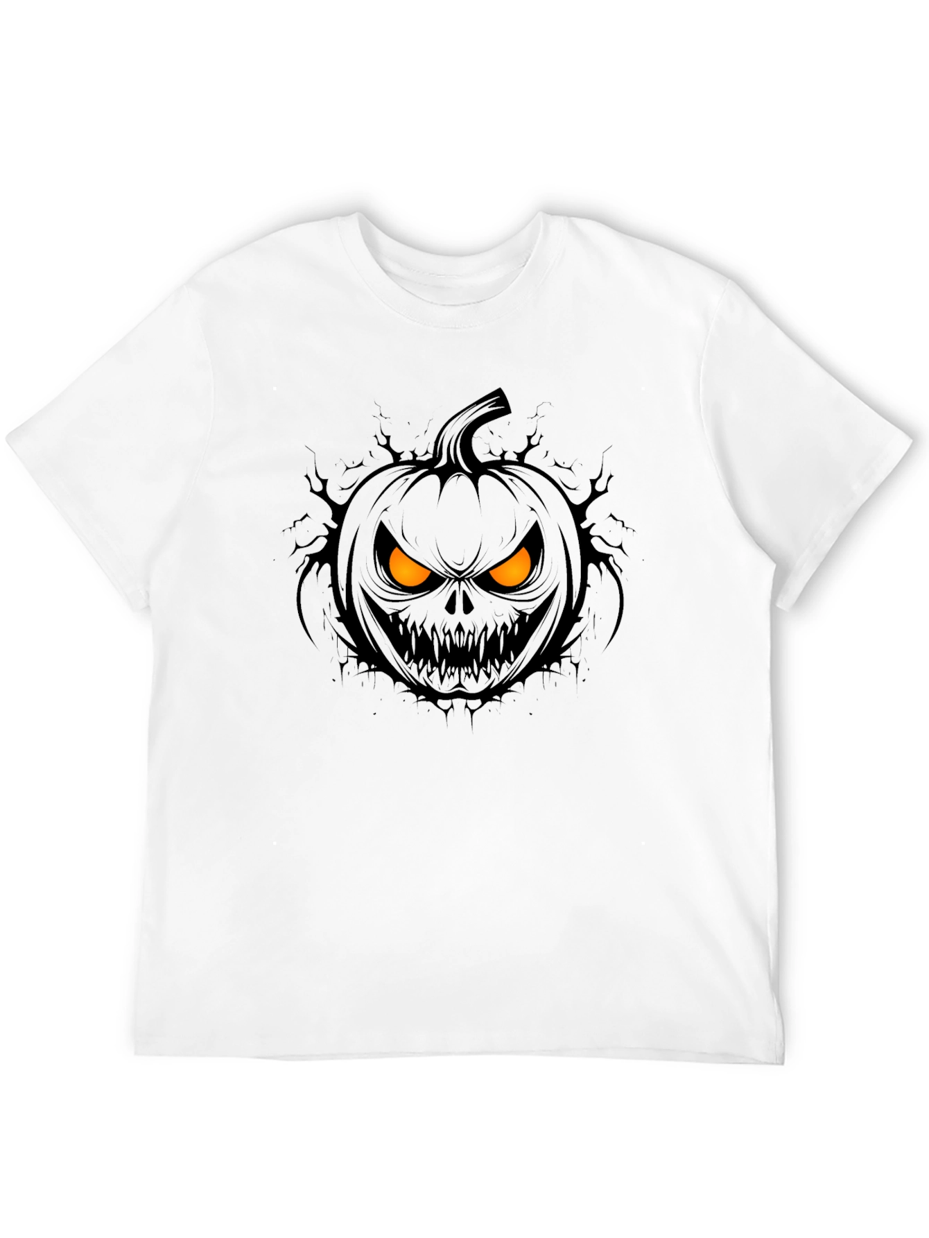 Spooky Pumpkin Halloween Graphic Tee