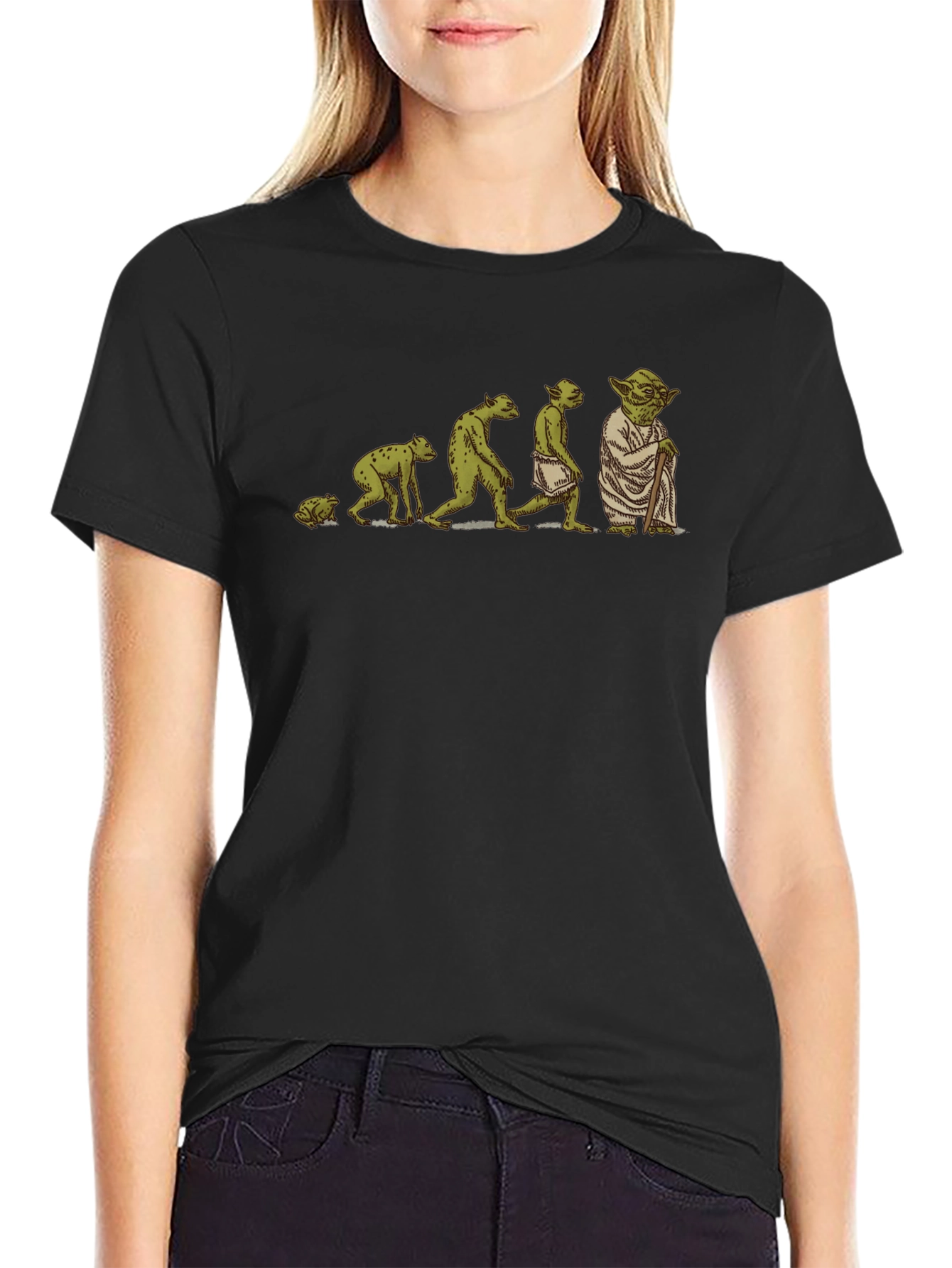 Yoda Evolution T-Shirt - Geeky Star Wars Tee