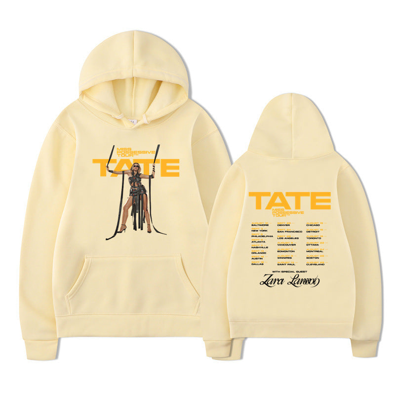 Tate McRae Miss Possessive World Tour hoodie Unisex