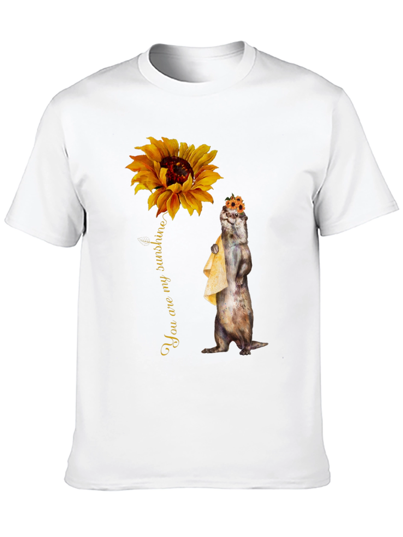 Sunflower Otter T-Shirt