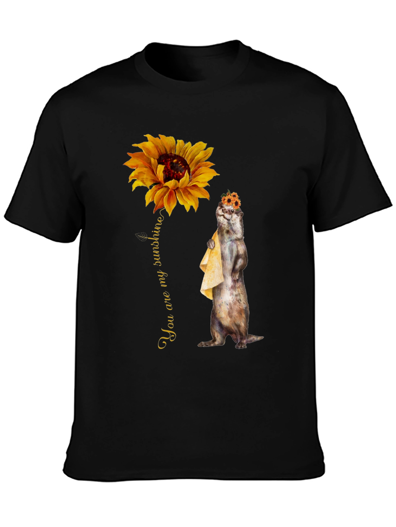 Sunflower Otter T-Shirt