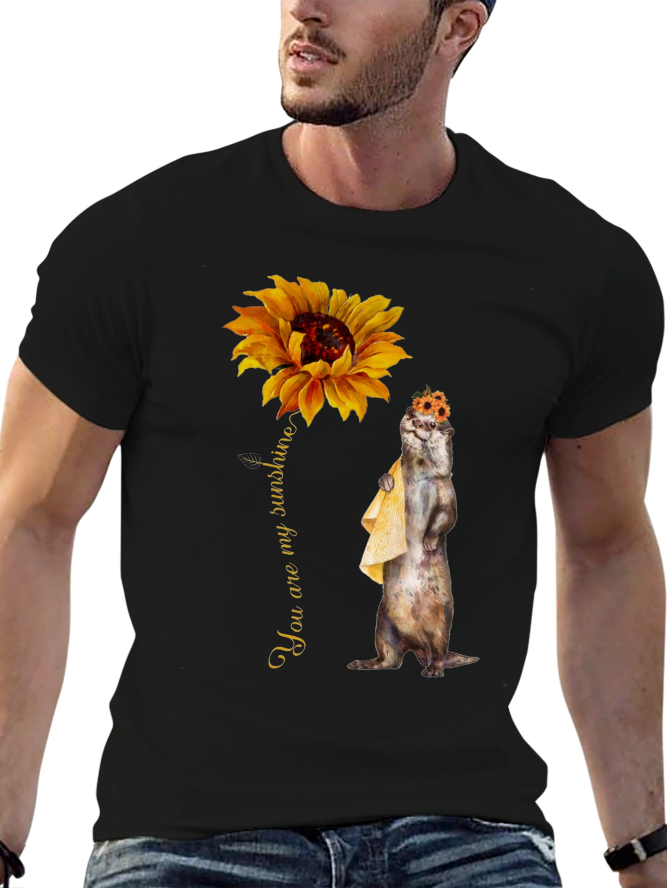 Sunflower Otter T-Shirt