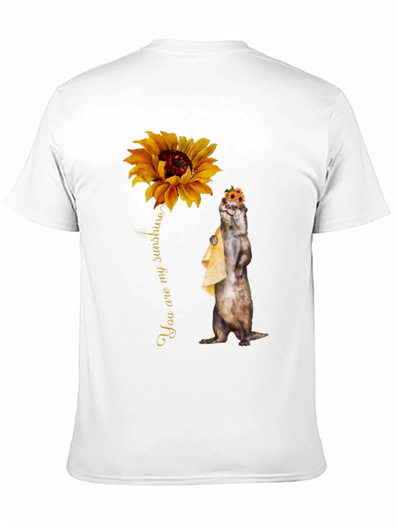 Sunflower Otter T-Shirt