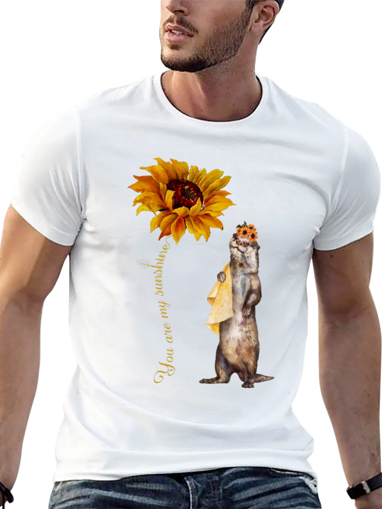 Sunflower Otter T-Shirt
