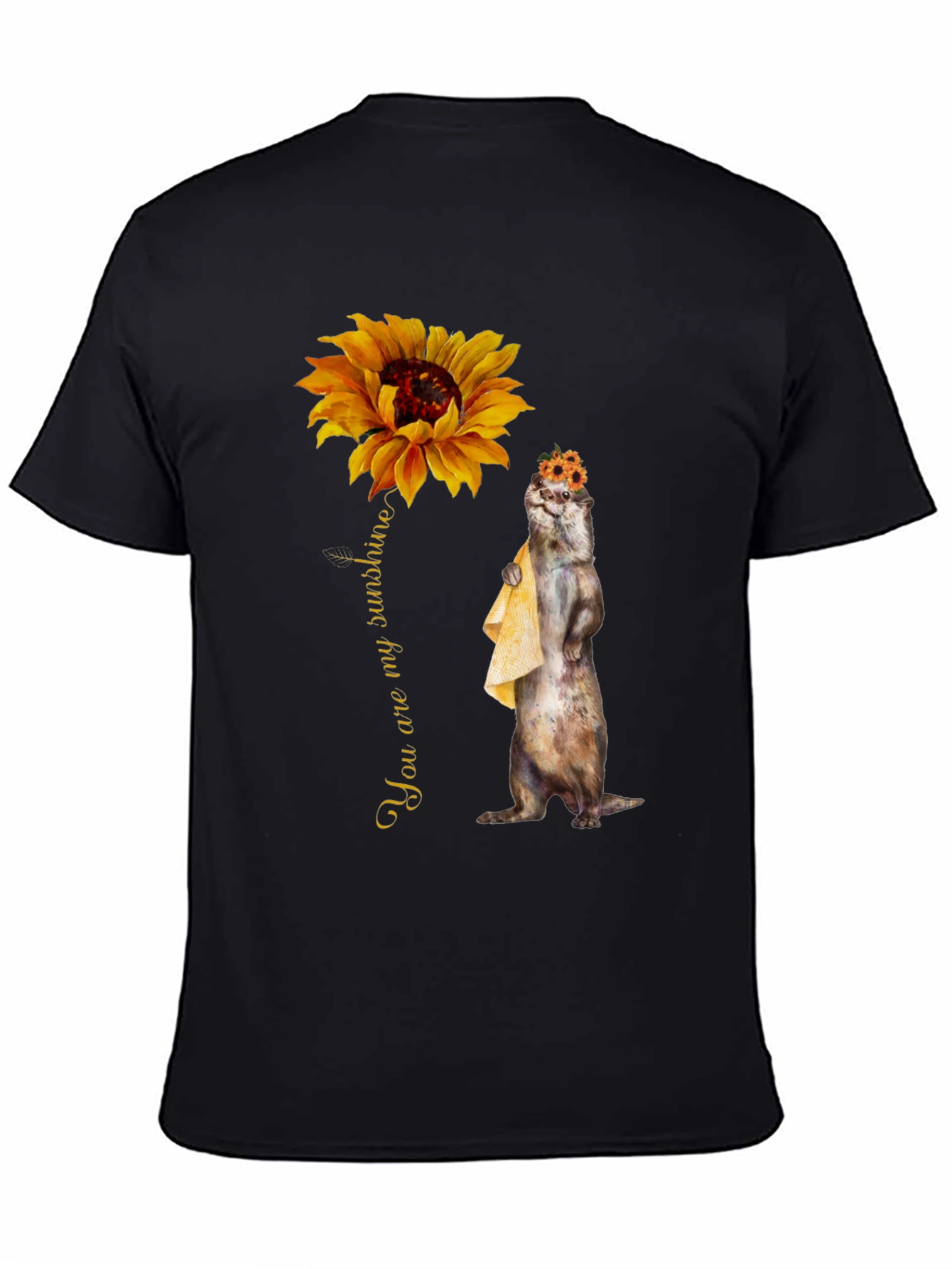 Sunflower Otter T-Shirt