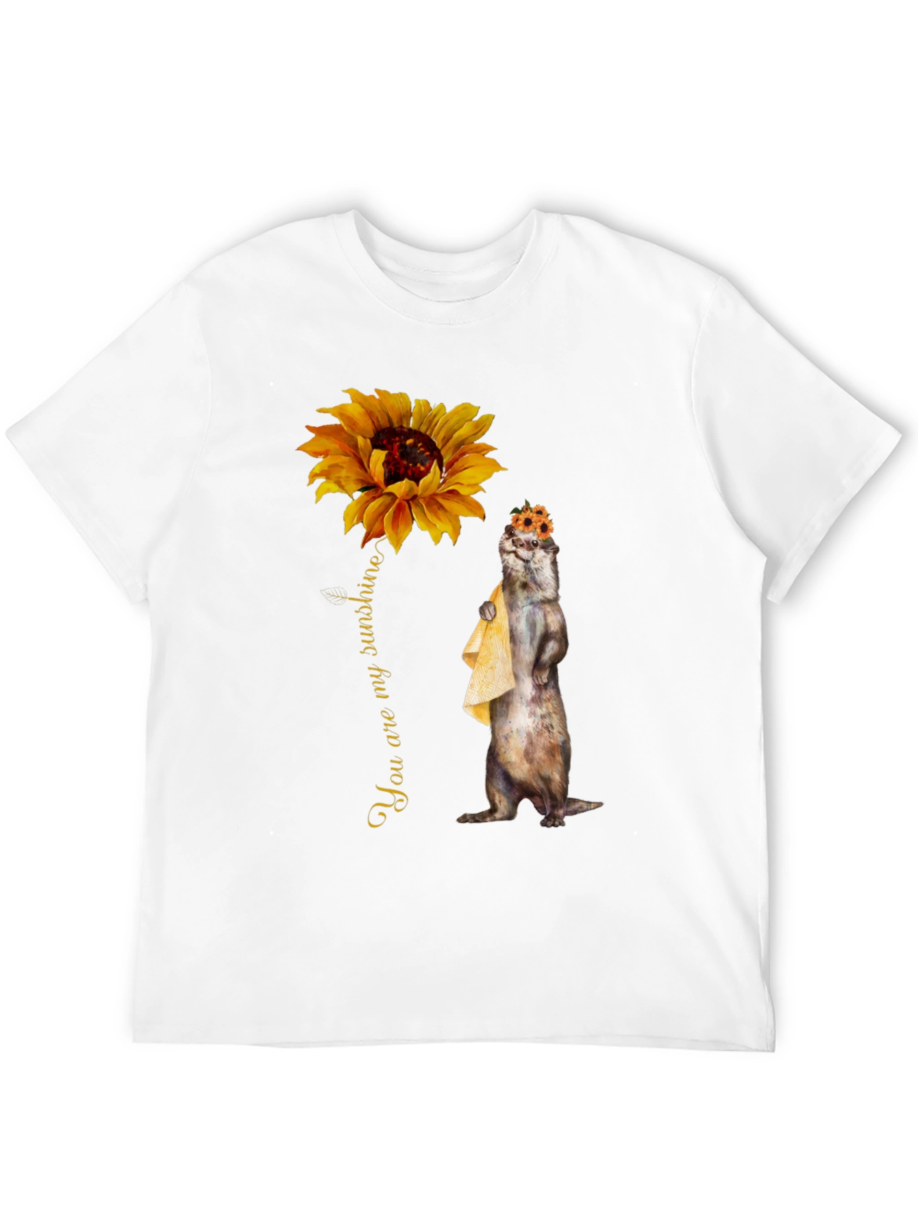 Sunflower Otter T-Shirt