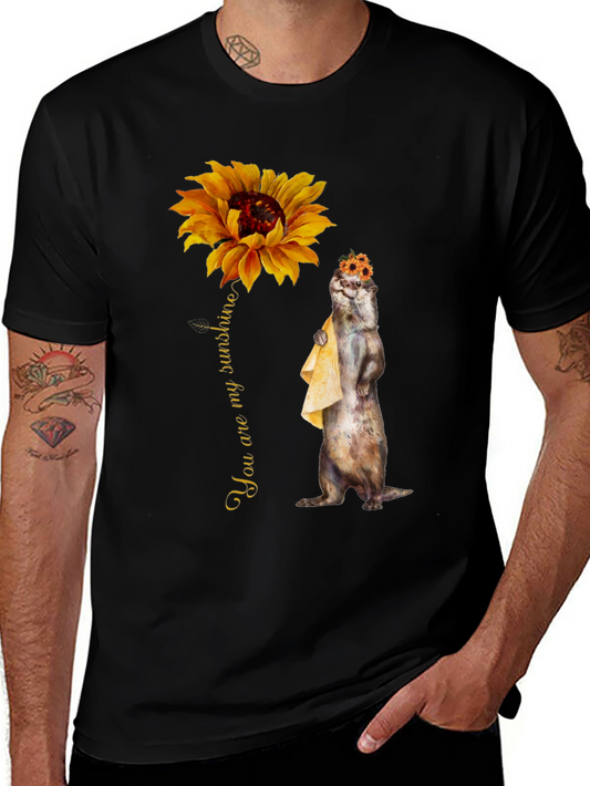 Sunflower Otter T-Shirt