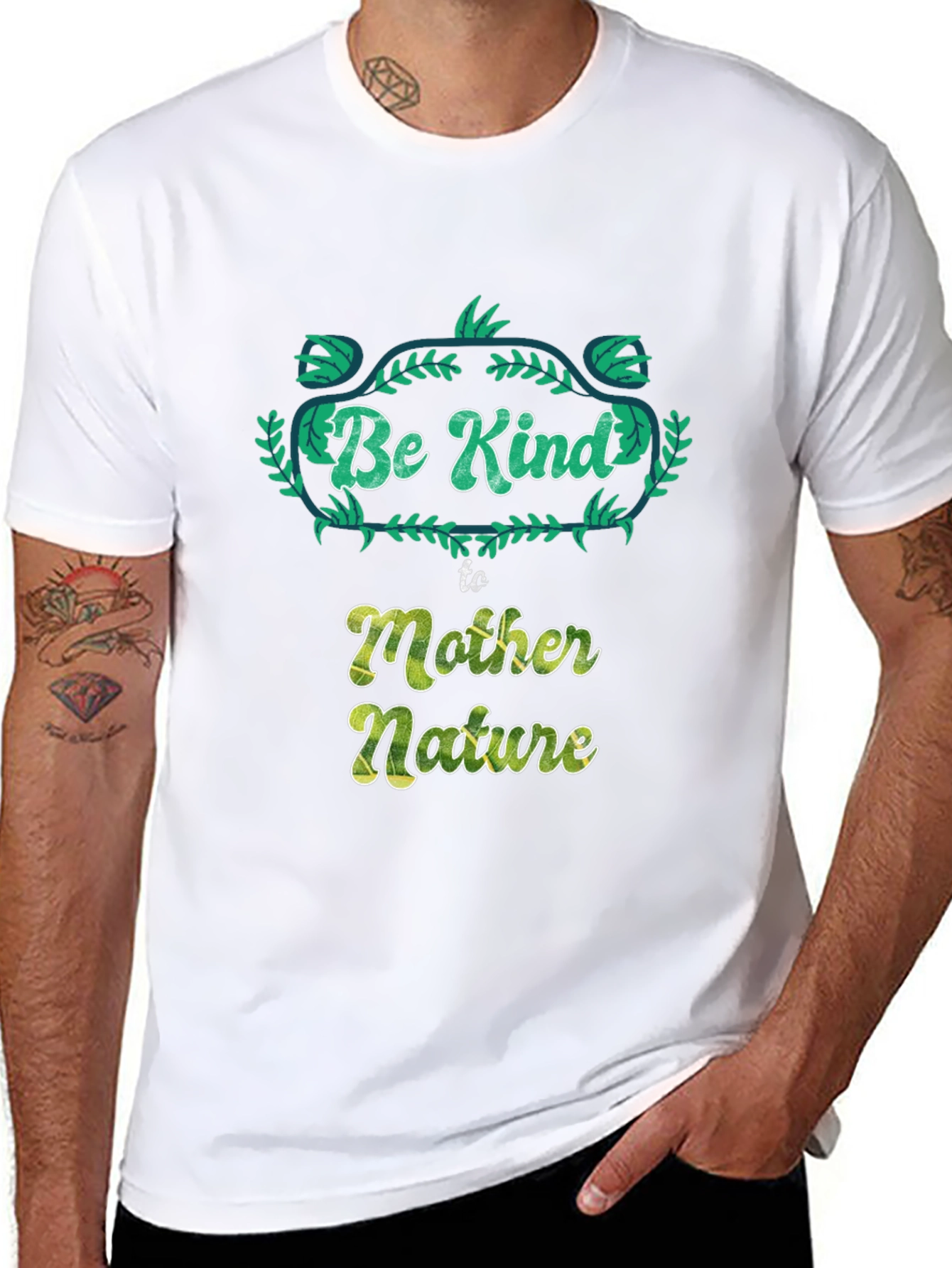 Be Kind to Mother Nature Graphic T-Shirt