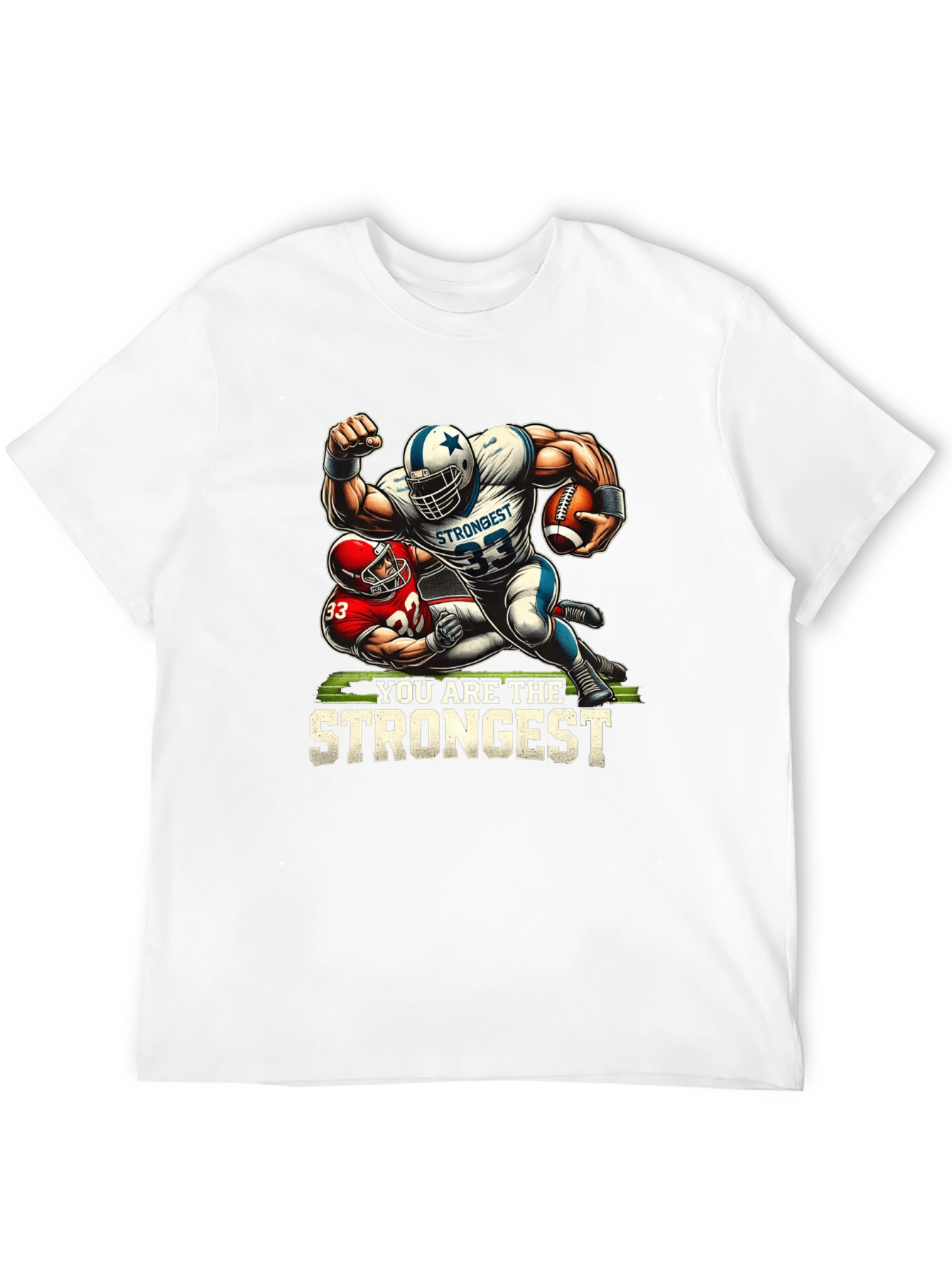 Strongest Football Graphic Tee