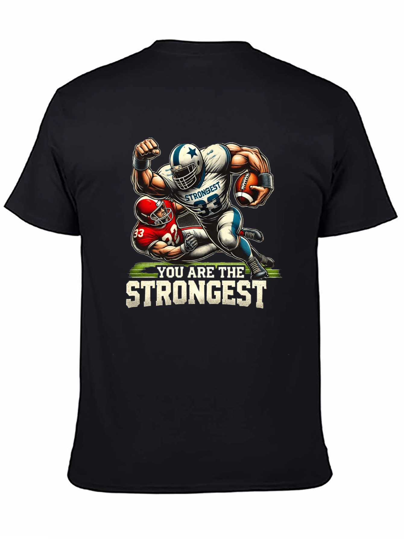 Strongest Football Graphic Tee