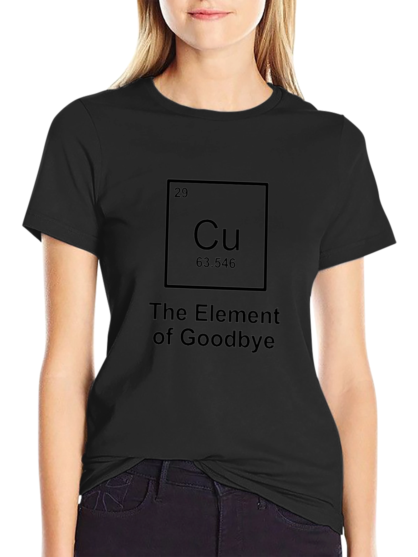 The Element of Goodbye - Funny T-Shirt