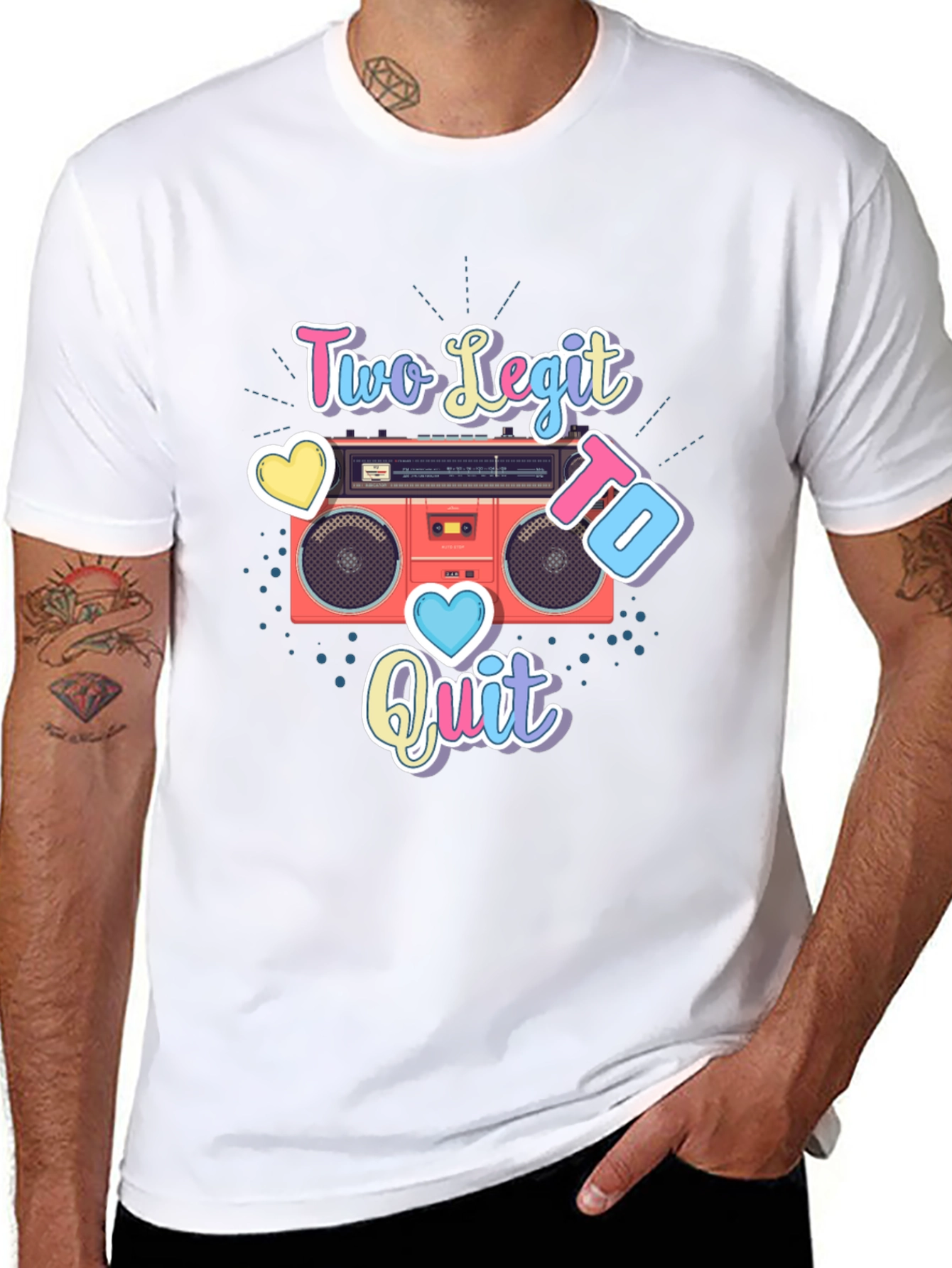 Two Legit To Quit Graphic Tee