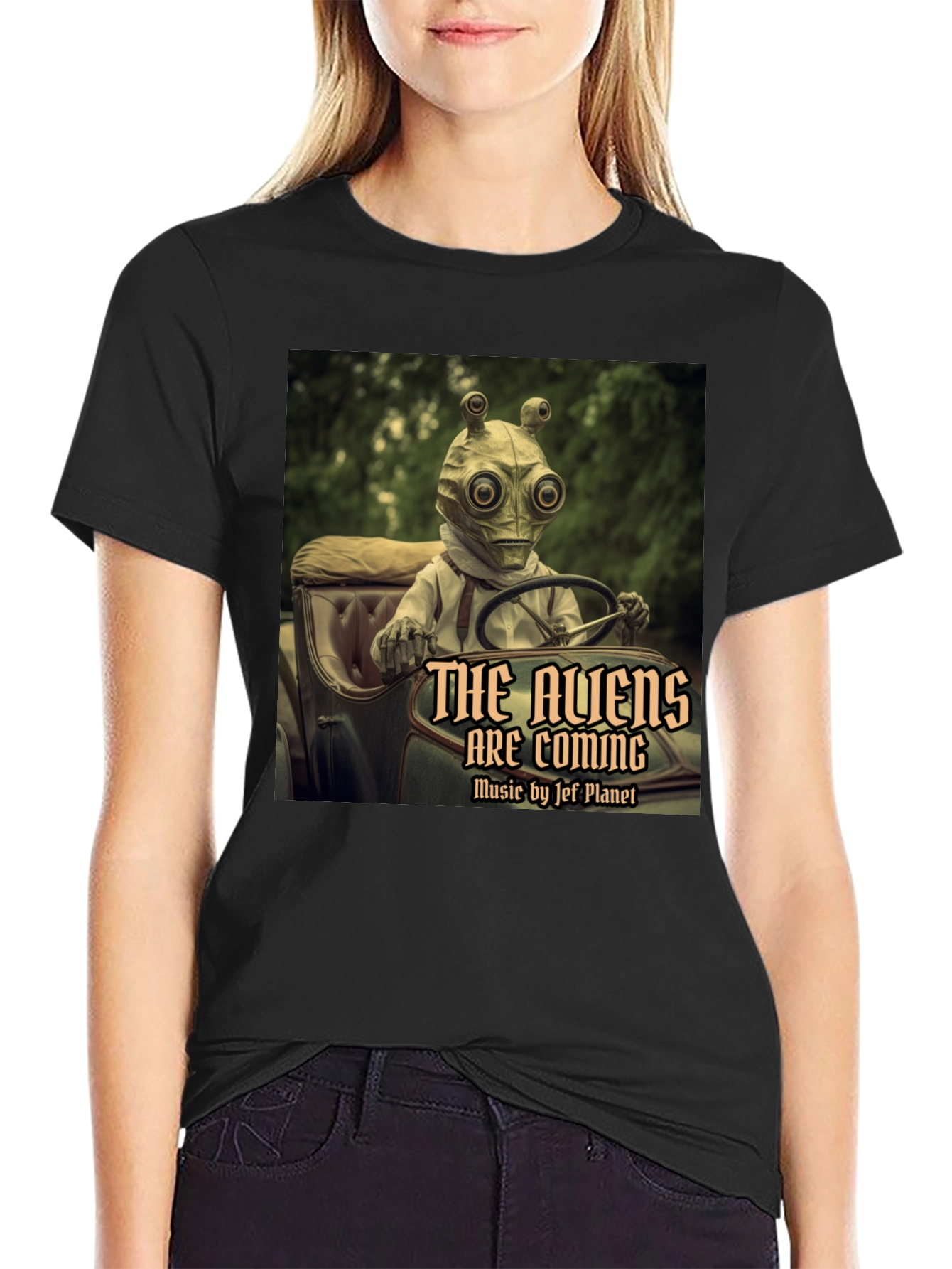The Aliens are Coming Graphic T-Shirt