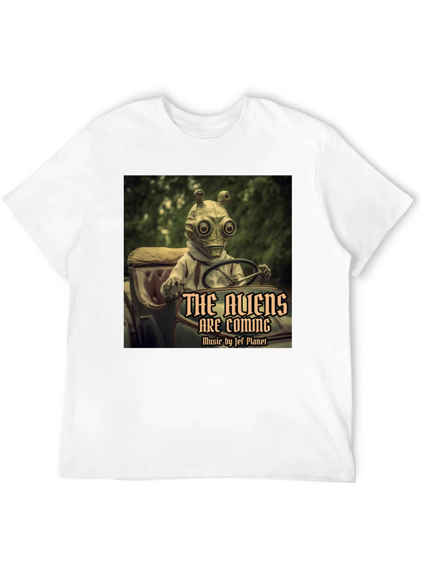 The Aliens are Coming Graphic T-Shirt