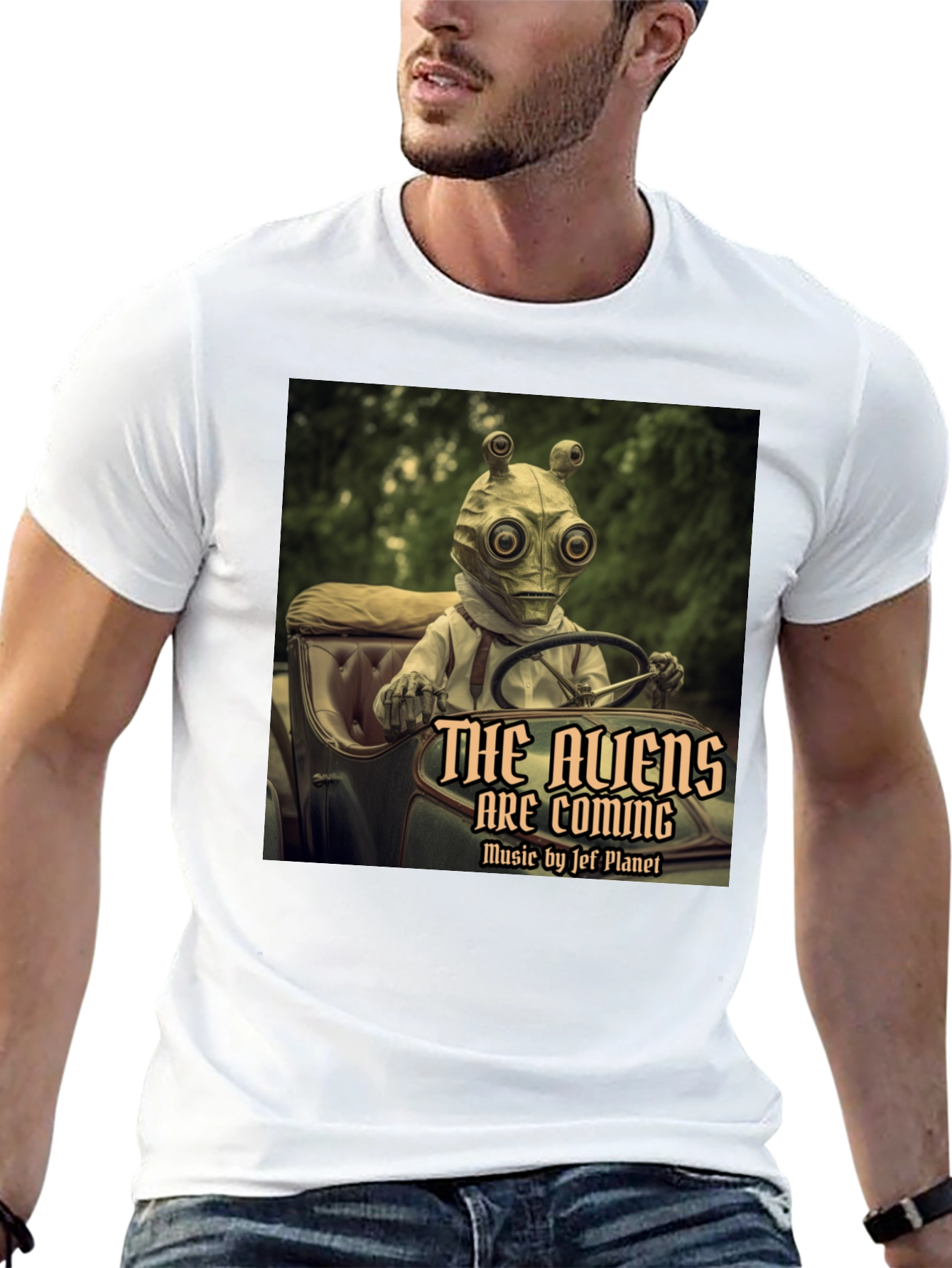 The Aliens are Coming Graphic T-Shirt