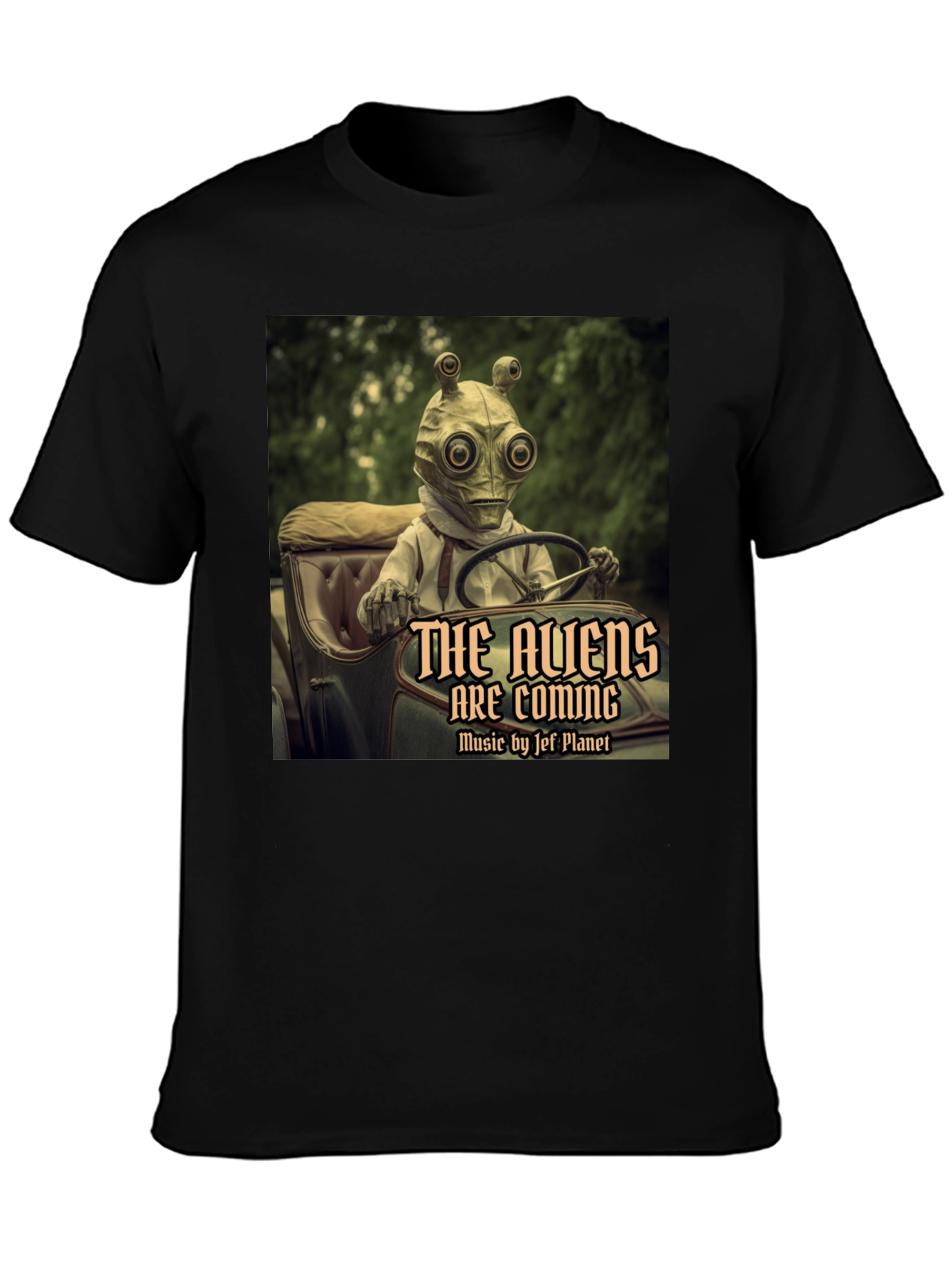 The Aliens are Coming Graphic T-Shirt