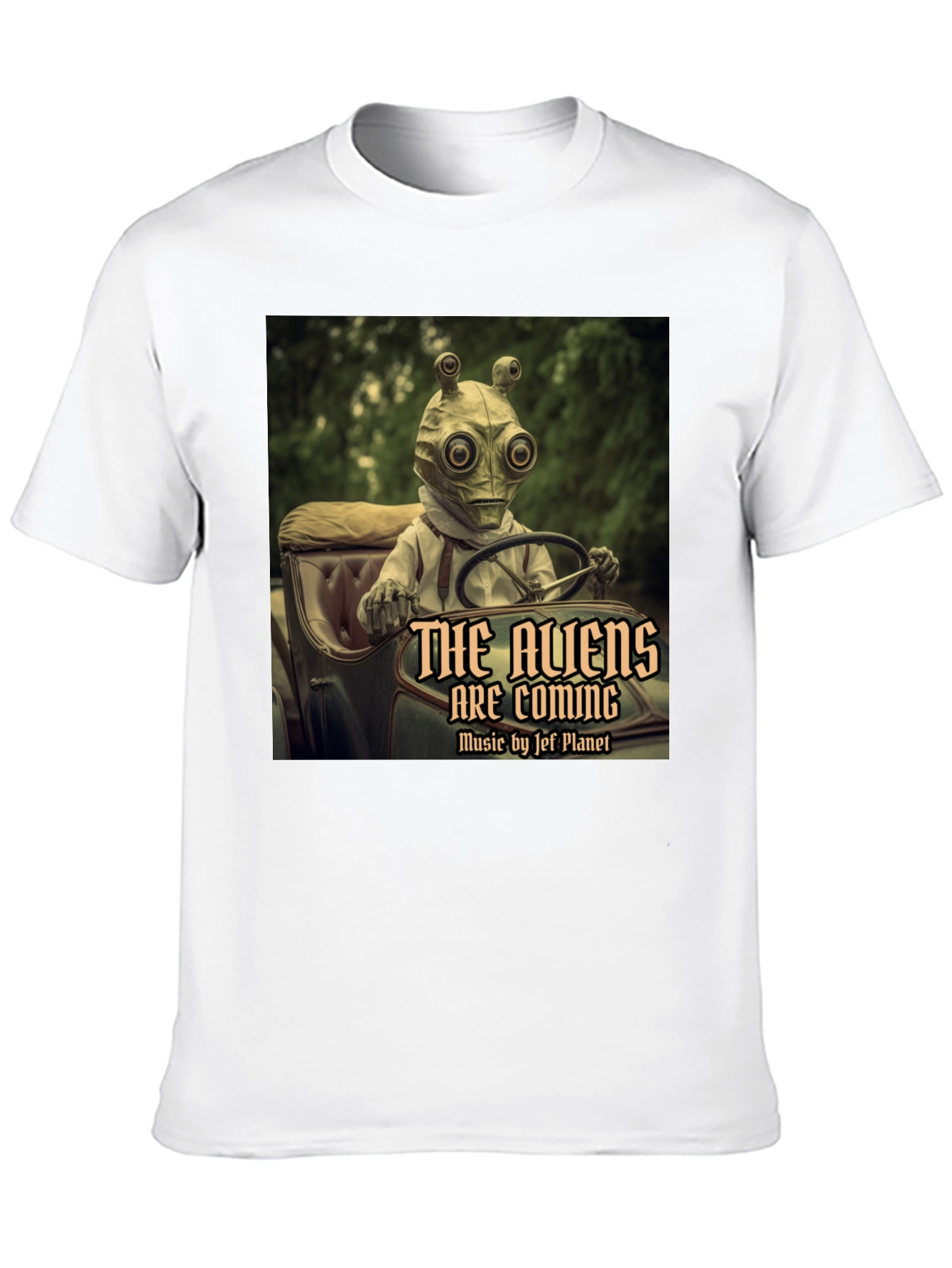 The Aliens are Coming Graphic T-Shirt