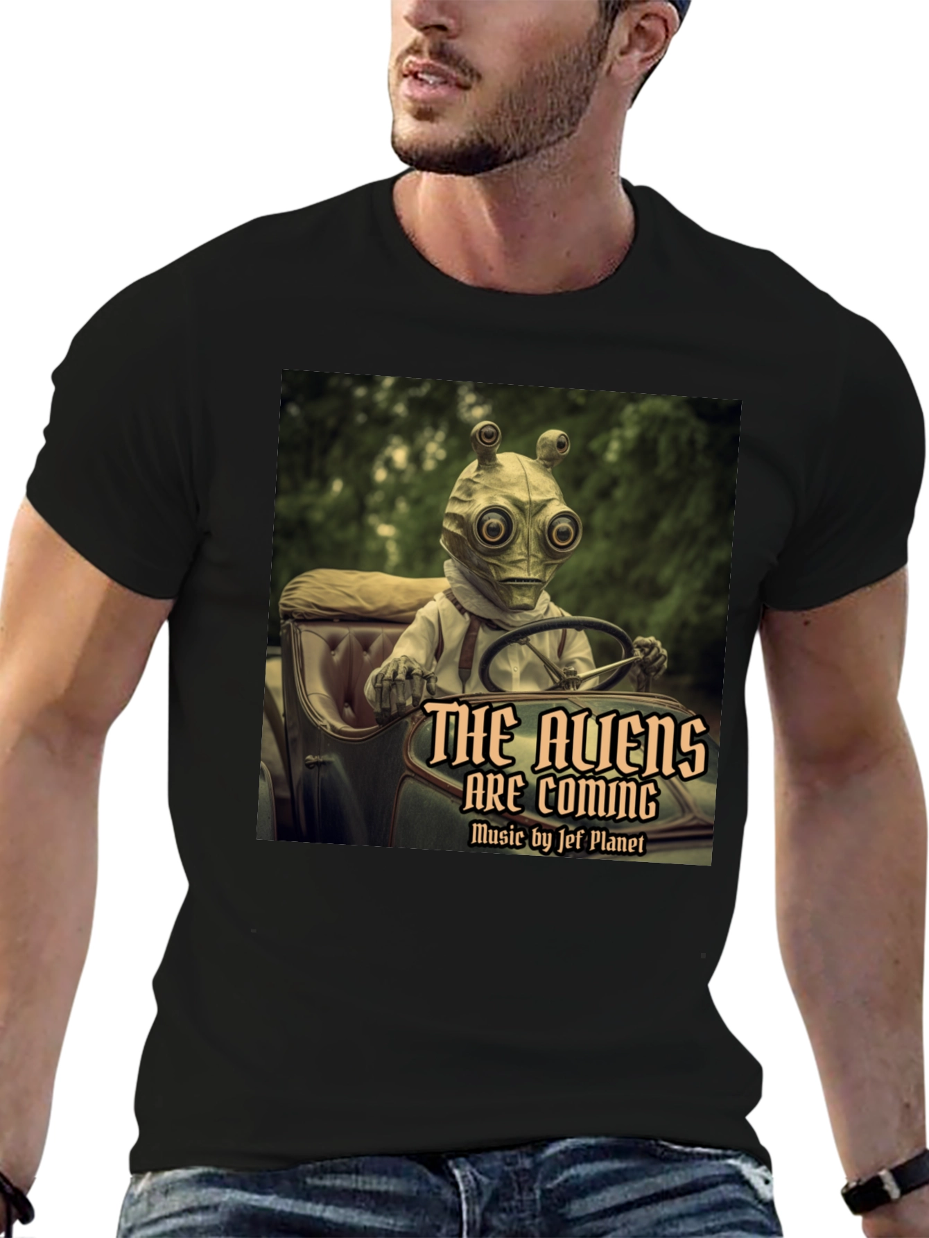 The Aliens are Coming Graphic T-Shirt