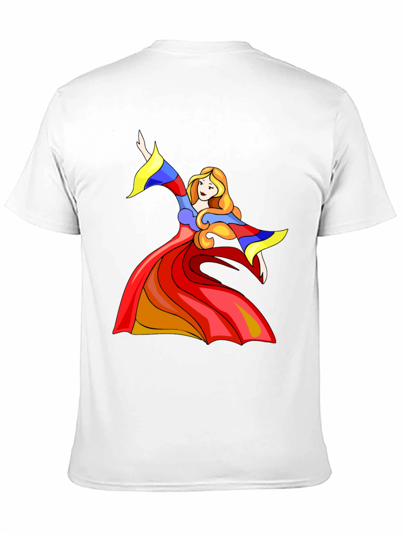 Woman Dancer Graphic Tee - Stylish Black T-Shirt