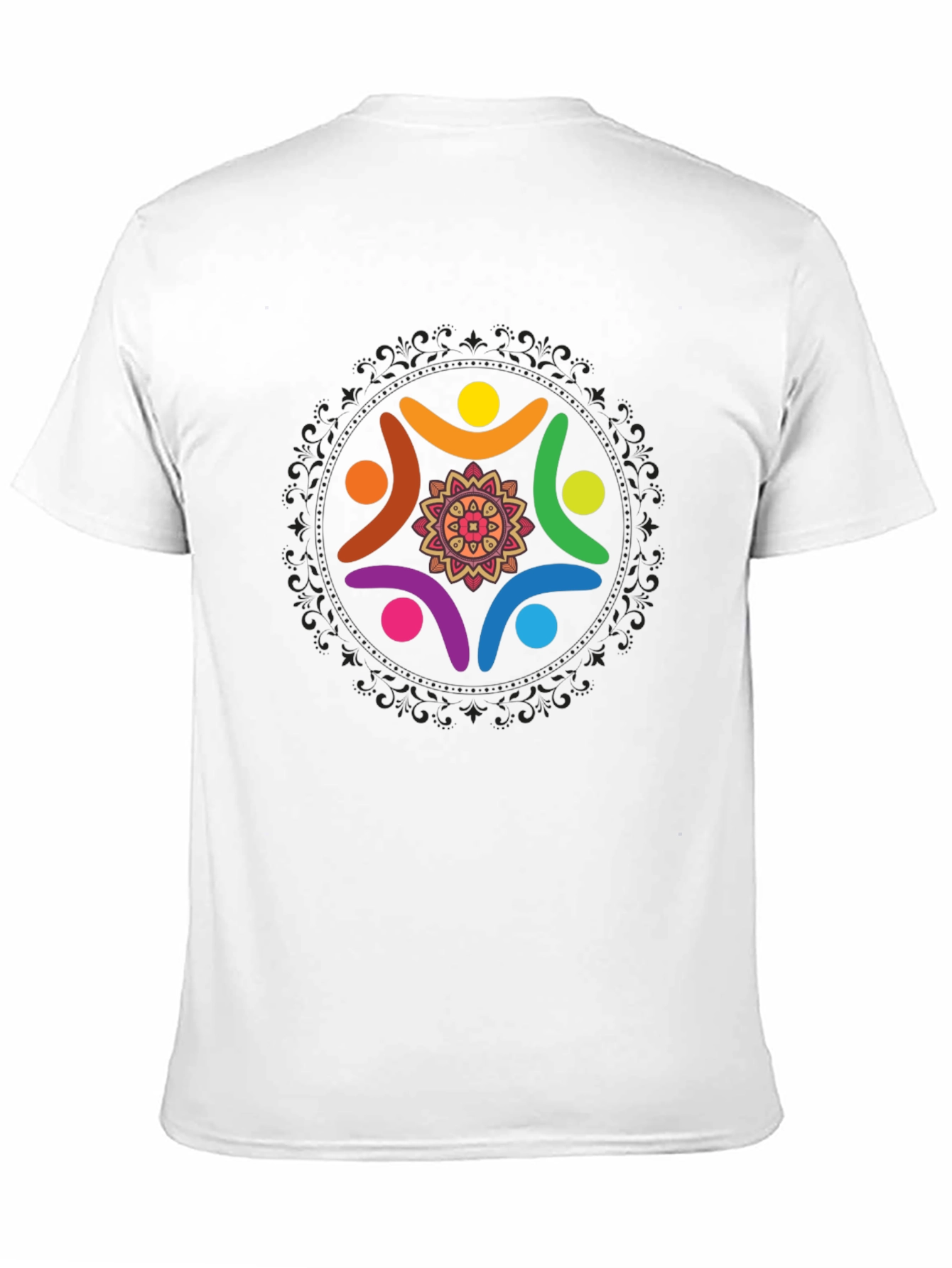 Unity Circle Graphic Black T-Shirt