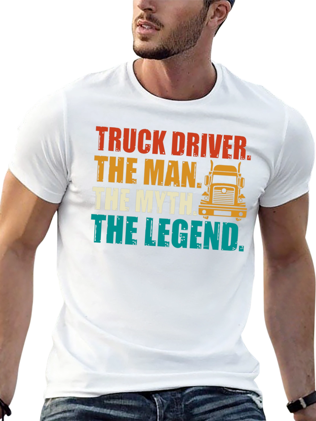 Truck Driver The Man The Myth The Legend T-Shirt
