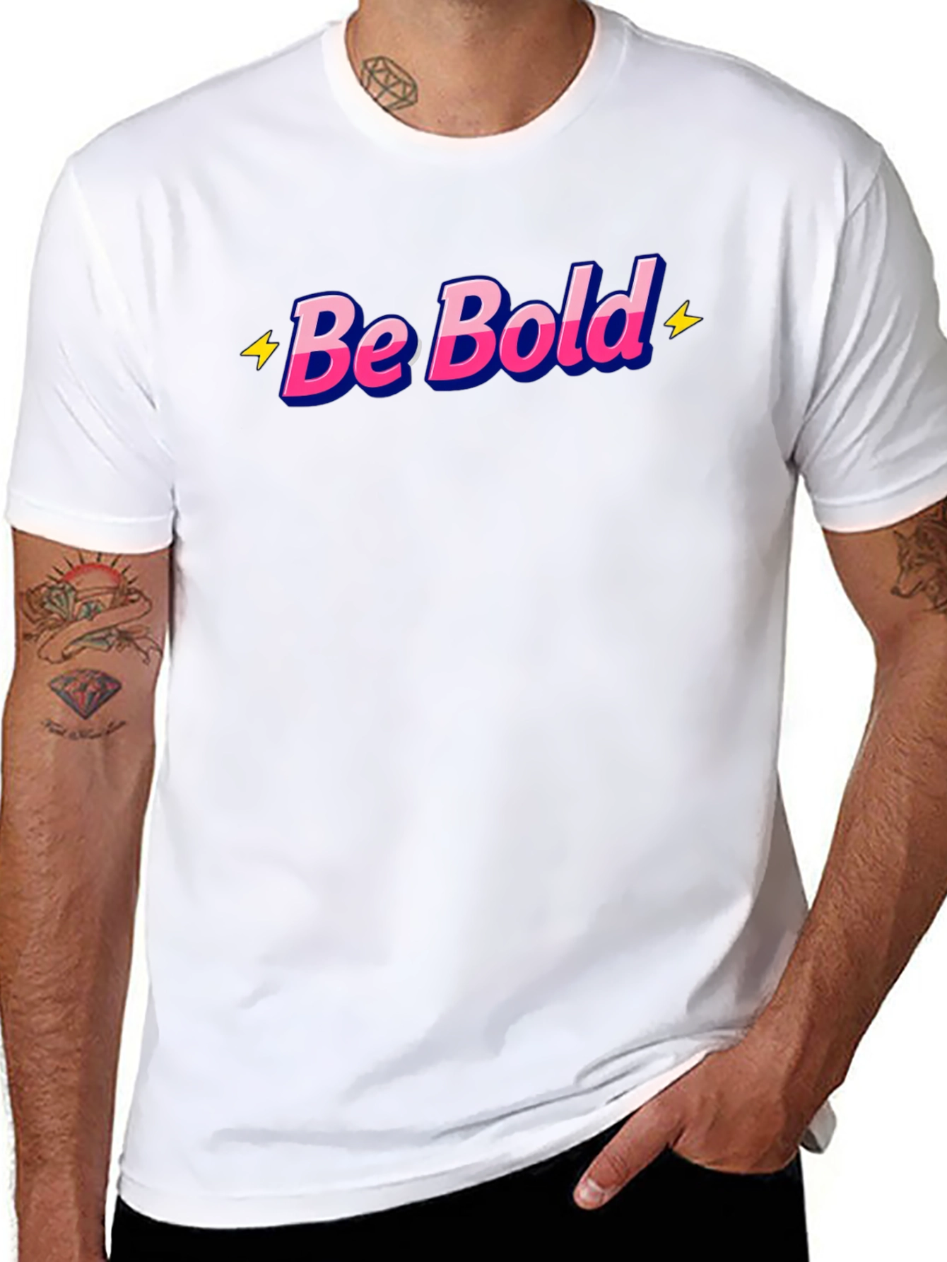Be Bold Graphic Tee - Stylish Comfort