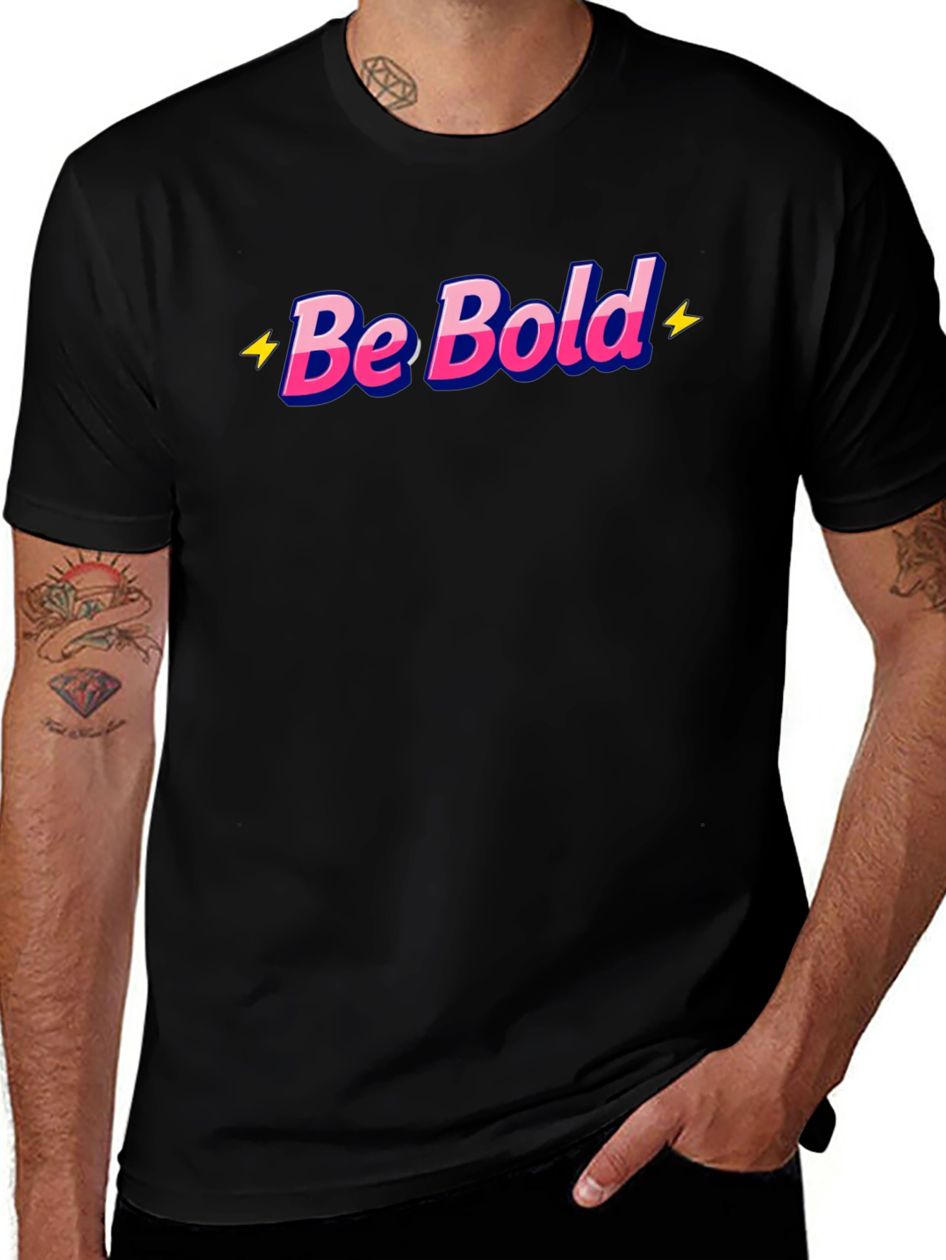 Be Bold Graphic Tee - Stylish Comfort