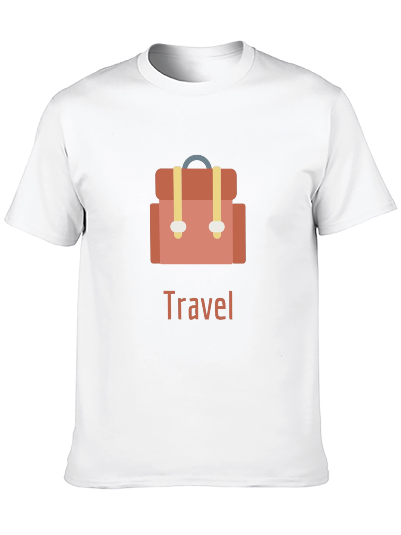 Travel Graphic T-Shirt - Backpack Design