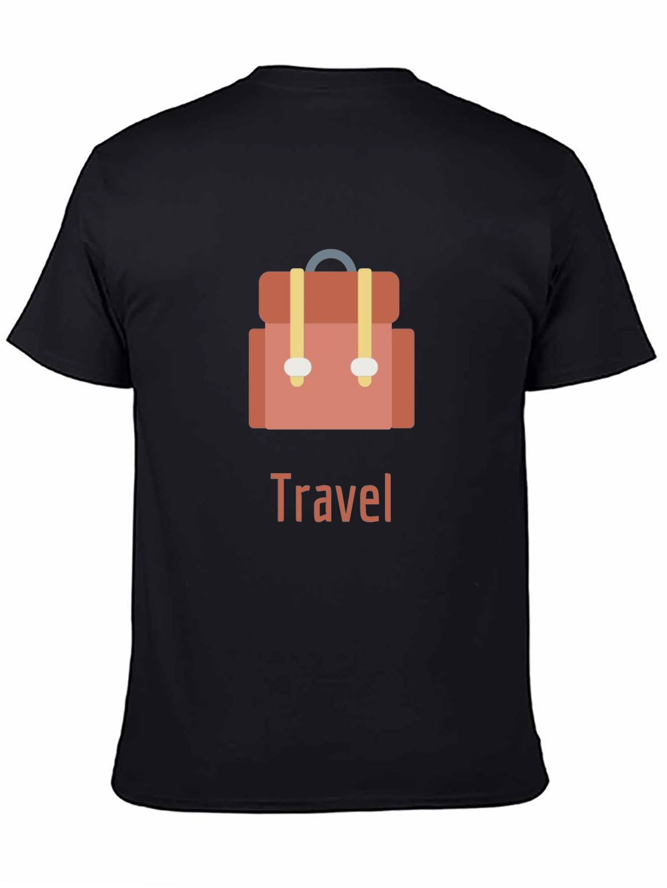Travel Graphic T-Shirt - Backpack Design